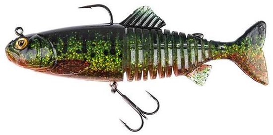 Fox Rage Replicant Jointed UV 15cm - 60g - Kleur : UV Firetiger van Fox Rage — afbeelding 2