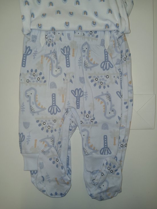 Pure & Soft - cadeauset baby - 7-delig - jongens - dino - maat 56 van Pure — afbeelding 5