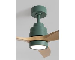 CREATE - Stille plafondventilator van 40 W met technische ABS-bladen, verkrijgbaar in verschillende maten - M - Met licht - WIFI - WIND STYLANCE