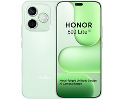 HONOR 600 Lite 5G Smartphone - 256GB - Groen - 6520mAh - 45W SuperCharge - 108MP - 120Hz AMOLED - IP66