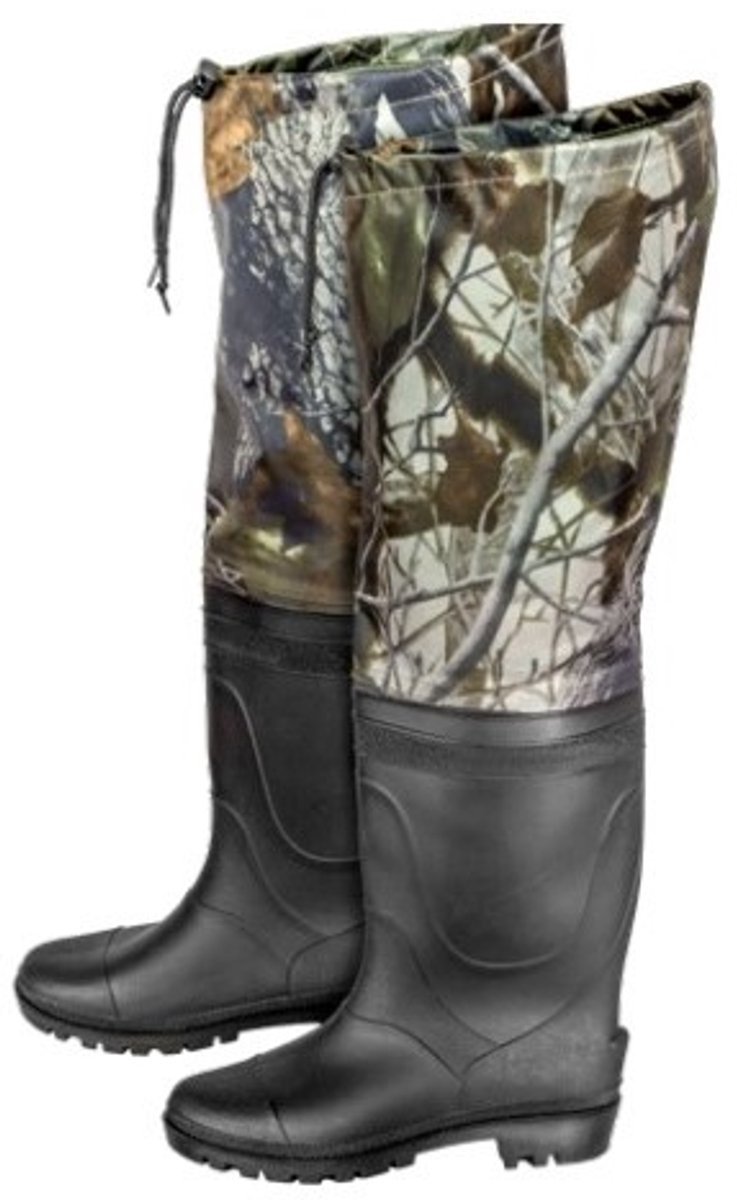 Carp Zoom Camou Thigh Waders 45-46 - Lieslaarzen