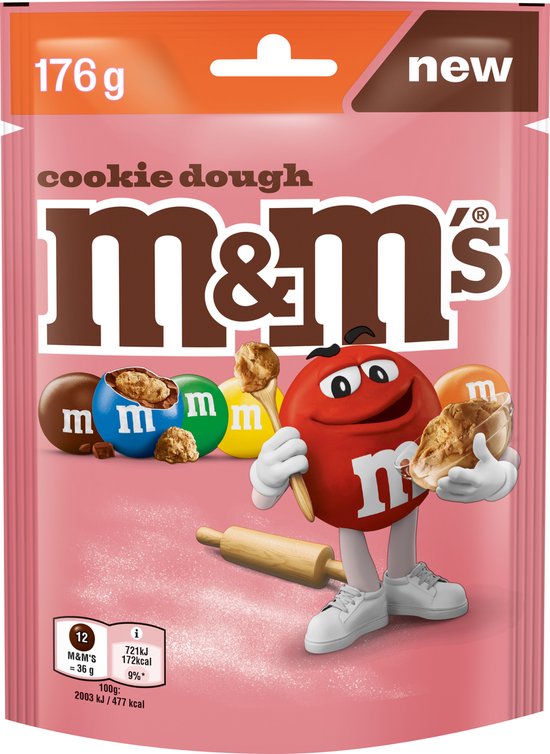 M&M's Cookie Dough 1 x 176g | bol