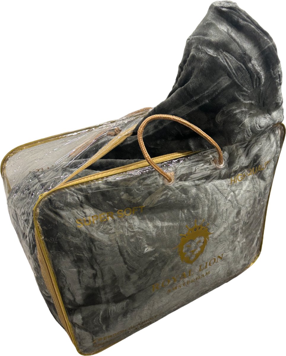 Luxe Berenzachte Warme Deken – 1 Persoons dekens (3kg) - Dik – Donzig Fleece Deken - Plaid - Super Zacht - Woonplaid 160*200 cm – High Quality – Extra Comfortable
