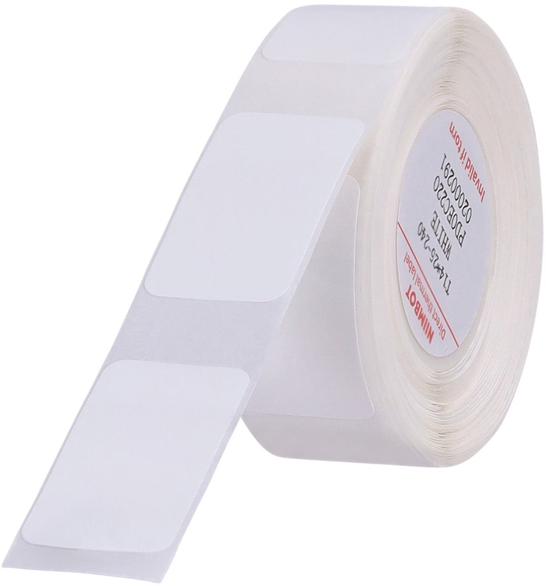 Niimbot - Labels/Etiketten D110(M)/D11(H)/H1S/D101 - 14x25mm - 225 vellen - Wit