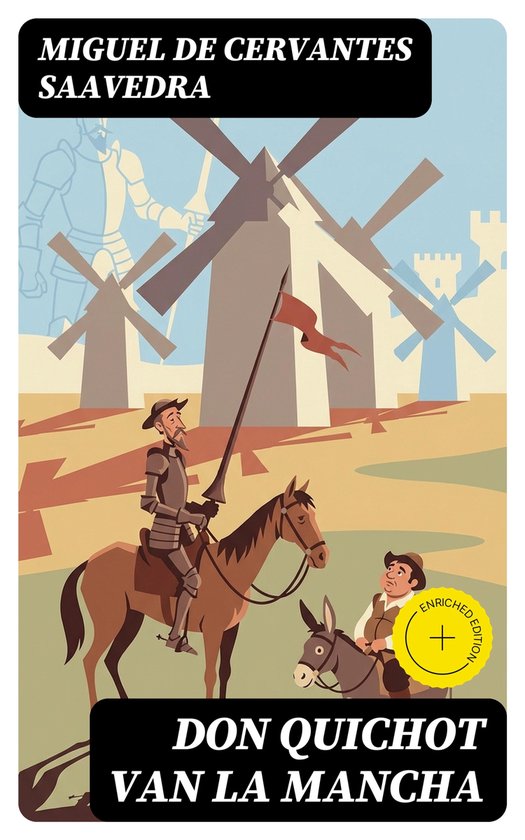 Don Quichot van La Mancha - cover
