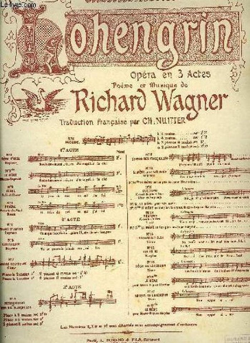 Opera Libretto Facsimile: Opera in Drie Akten