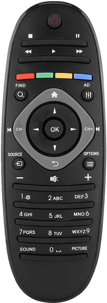 Universele Afstandsbediening voor Televisie, DVD en AUX Apparaten