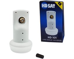 Satellietschotel 60 cm Set met LNB en Fransat Ontvanger