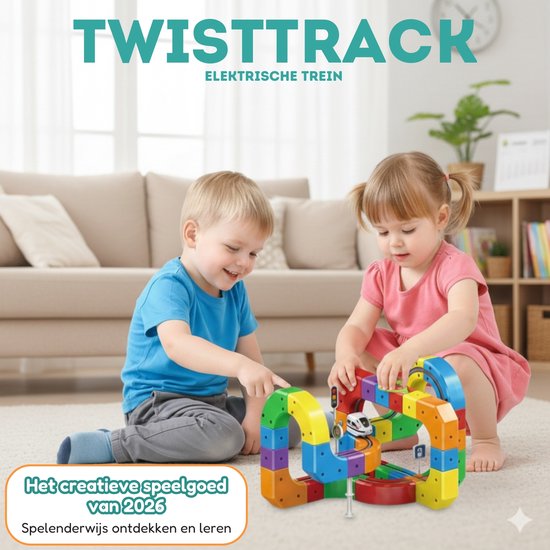 Track Fusion - Ensemble de train électrique Magic Rail Cube