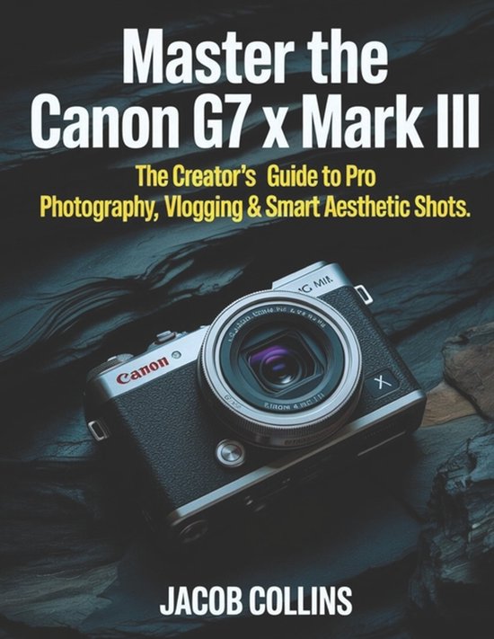 Master the Canon G7X Mark III - cover