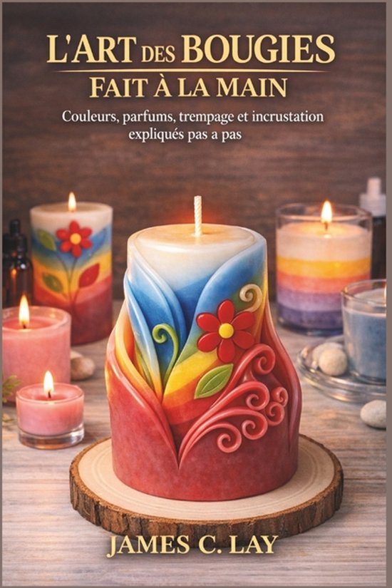 L'Art des Bougies Fait à la Main - cover