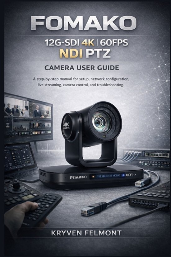 Fomako 12g-SDI 4k 60fps Ndi Ptz Camera User Guide - cover