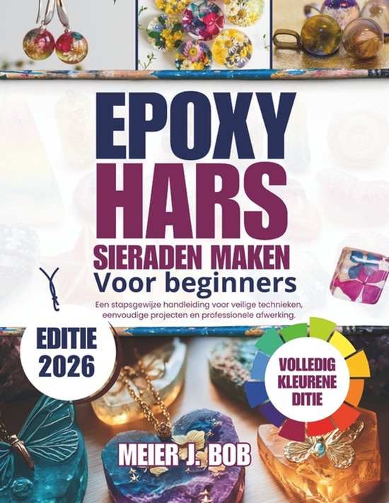 Sieraden maken met epoxyhars voor beginners - cover