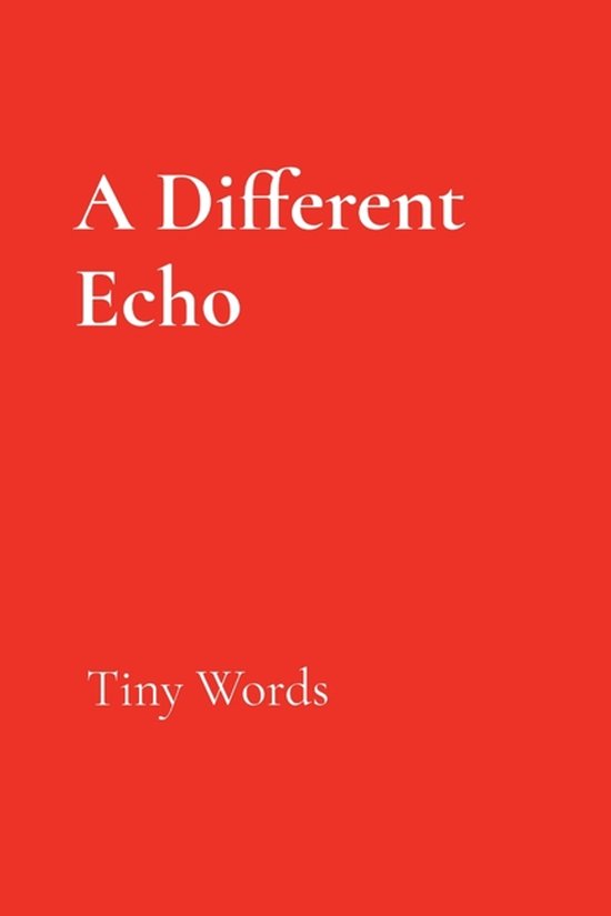 A Different Echo - cover