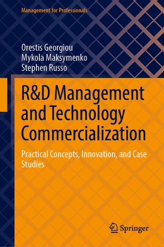 Management for Professionals- R&D Management and Technology  ... - cover