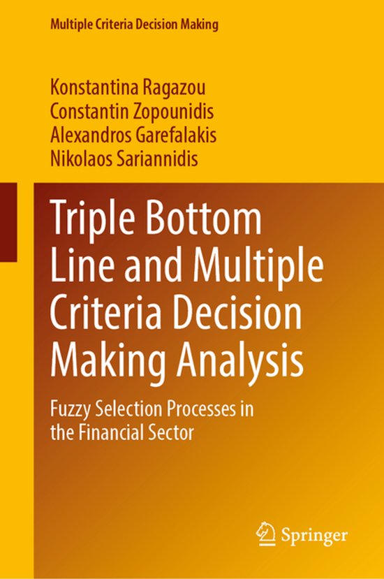 Multiple Criteria Decision Making- Triple Bottom Line and Mu ... - cover