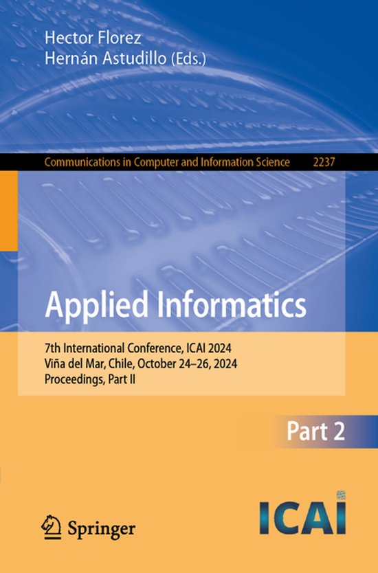 Communications in Computer and Information Science2237- Appl ... - cover
