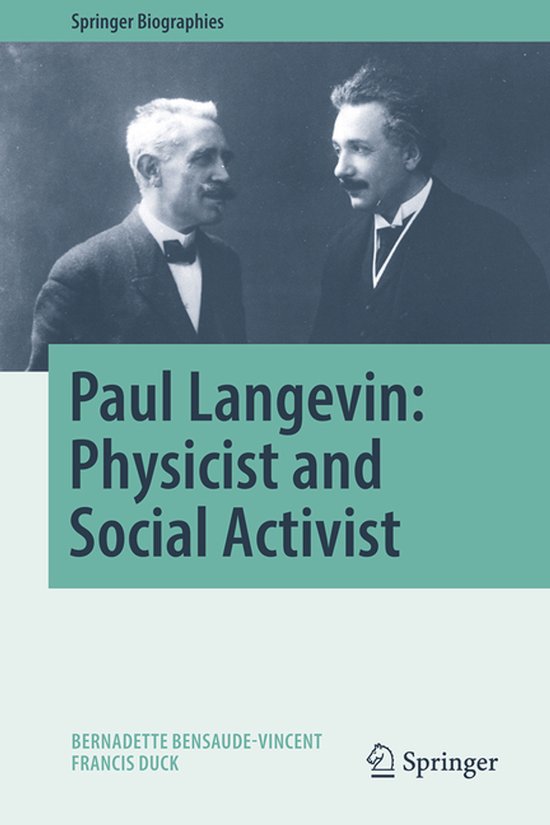 Springer Biographies- Paul Langevin: Physicist and Social Ac ... - cover