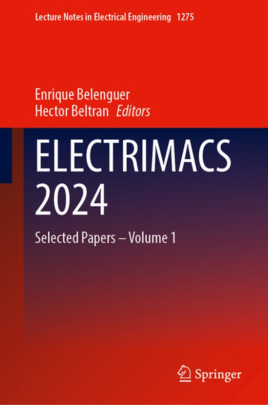 Lecture Notes in Electrical Engineering1275- ELECTRIMACS 202 ... - cover
