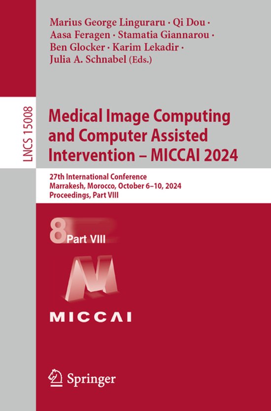 Lecture Notes in Computer Science15008- Medical Image Comput ... - cover