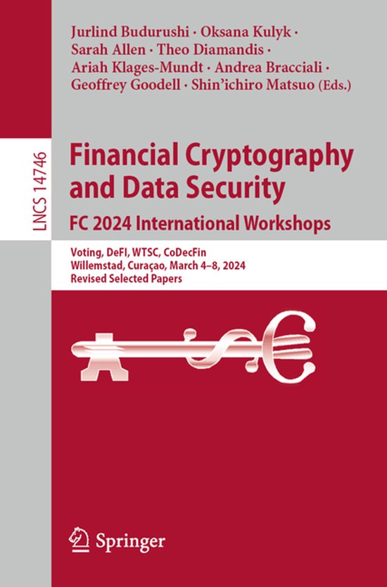 Lecture Notes in Computer Science14746- Financial Cryptograp ... - cover