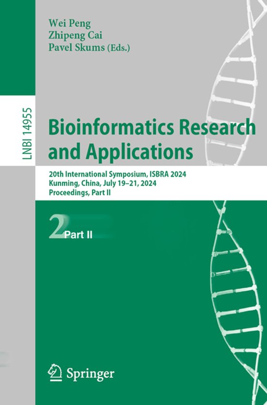 Lecture Notes in Computer Science14955- Bioinformatics Resea ... - cover