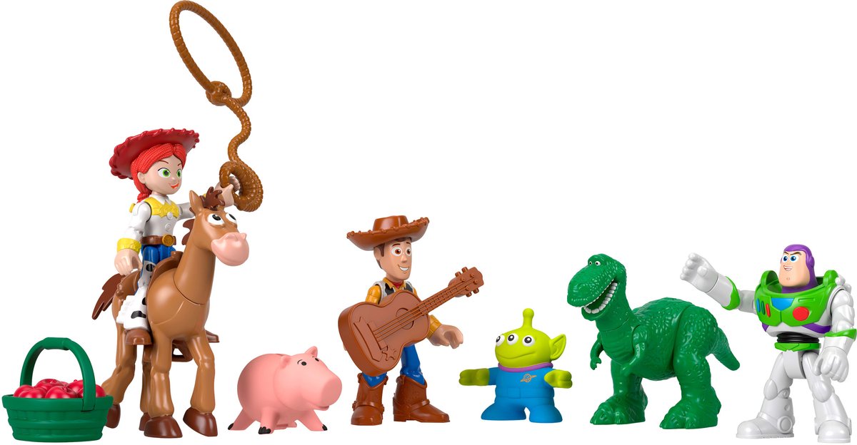 Mattel speelgoedfiguren Toy Story Andys kamer speelset - actiefiguren.