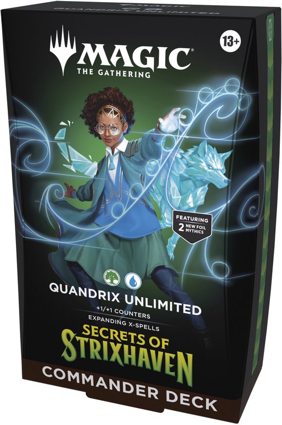 Magic: The Gathering Secrets of Strixhaven Commander Deck - Quandrix Unlimited