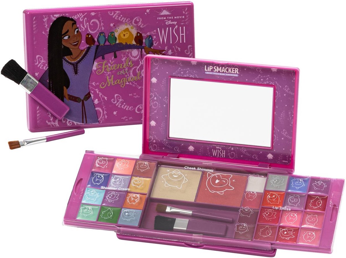 Disney Wish Beauty Palette - Dekorativní Kazeta Se Zrcátkem 1.0ks