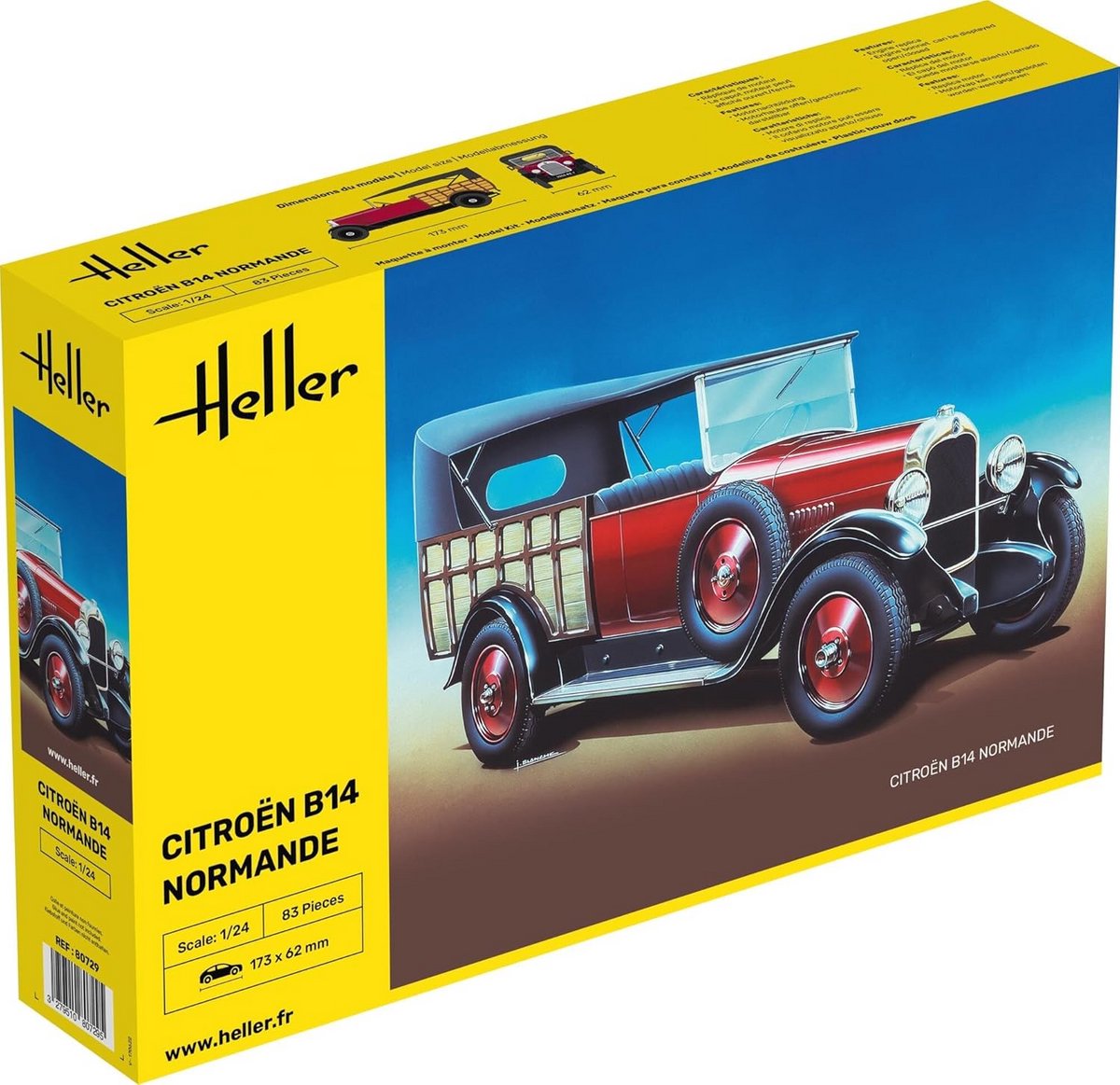 Modelbouwset Citroën B14 Normande