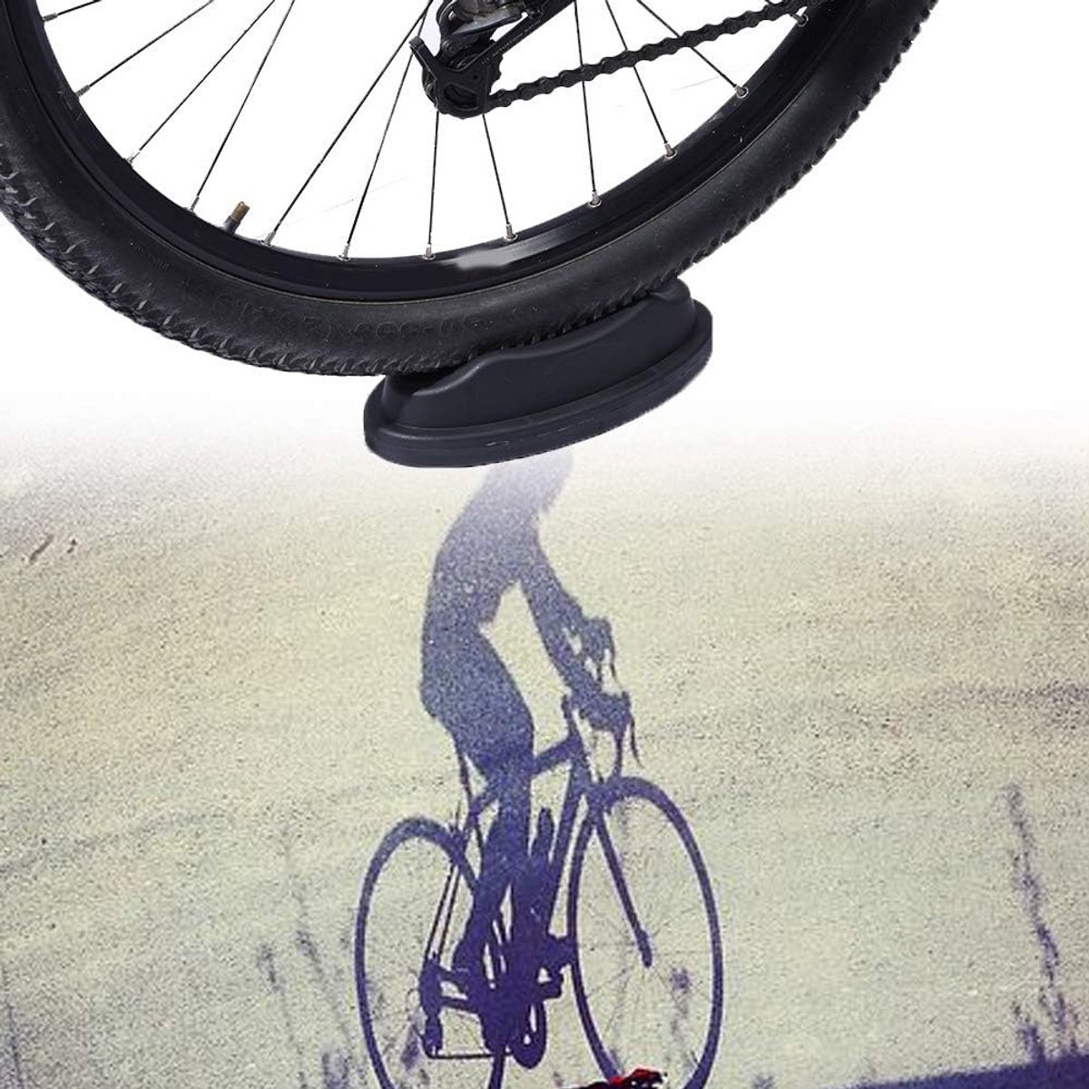 Voorwielverhoger voor fietsen indoor trainer blok