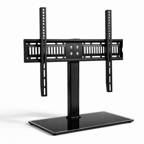 Fitueyes – Universele TV Steun – Standaard Voor Tv-schermen – Max 80 Inch Zwart Metaal
