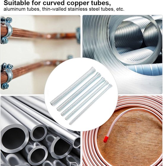 Koperen Buigset Met PE-strips – Voor 1/4, 3/8 En 1/2 Inch Buizen, Herbruikbaar Voor Airco-installatie