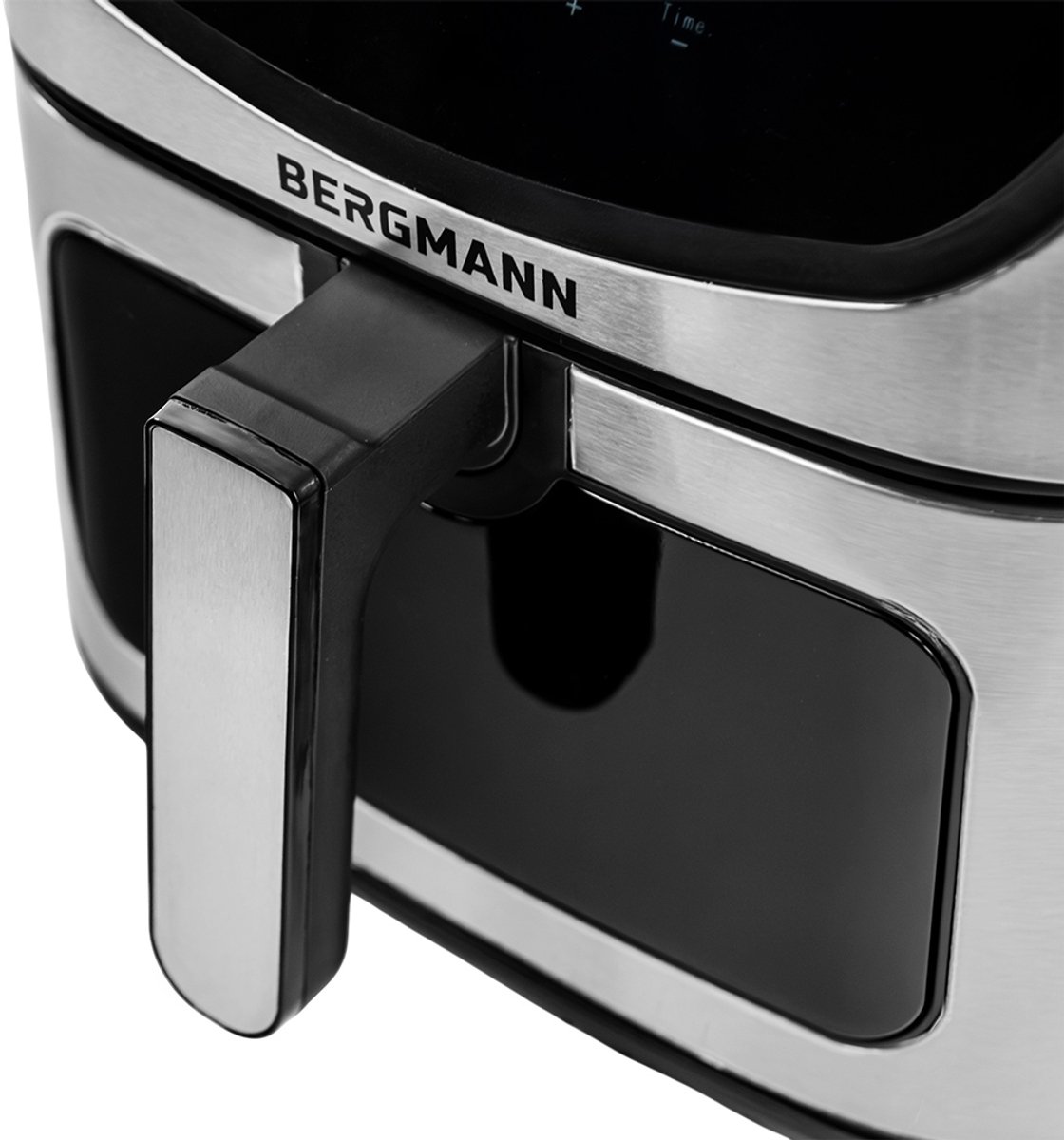 Bergmann YA Air Fryer met Dubbele Lade - 8L Capaciteit - afbeelding 3