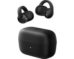 Soundcore C50i Zwart by Anker, Open-Ear Oordopjes, Clip-On Earbuds, Comfortabel FlexiClip-design, 12mm Drivers, AI Heldere Oproepen, 28U Speeltijd, Secure Fit, Hi-Res, IP55, Bluetooth 6.0