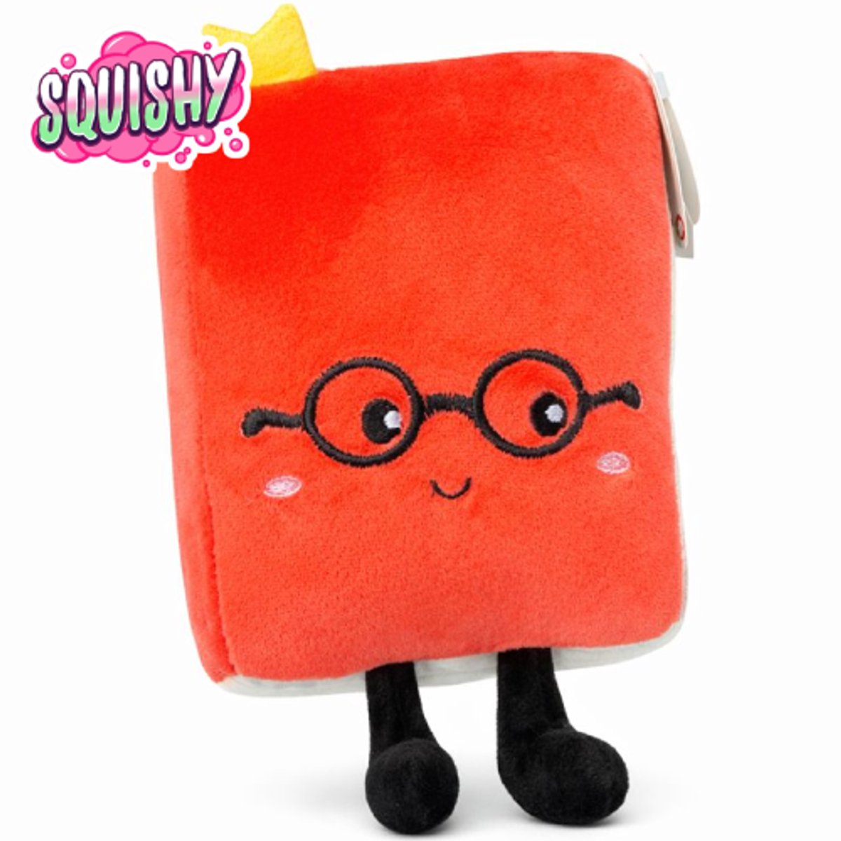 Leesboek Squishy Pluche Knuffel 15 cm