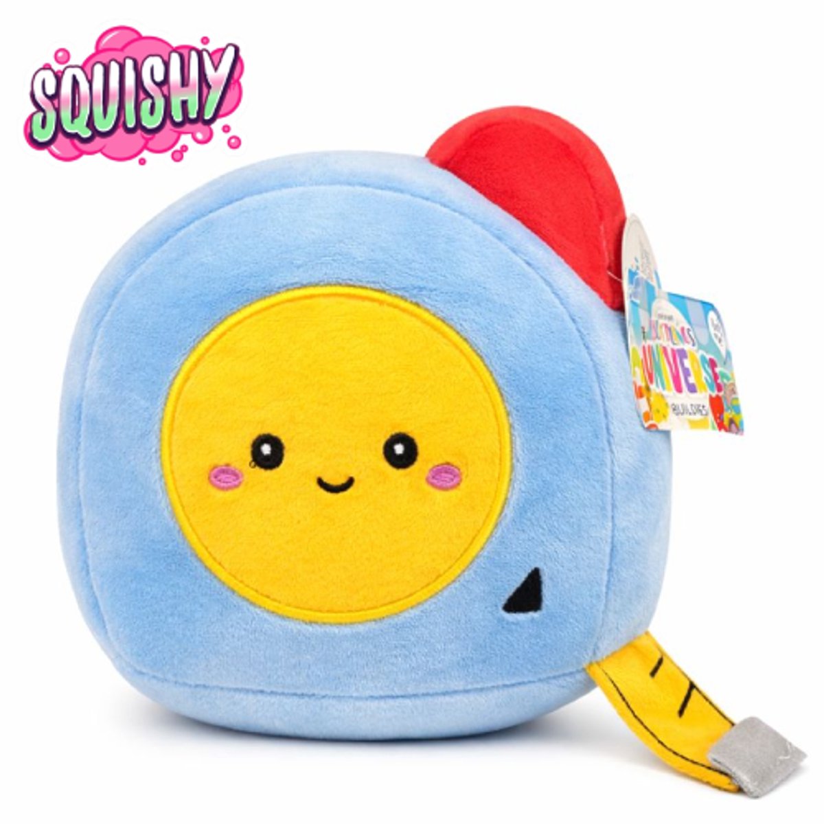 Rolmaat Squishy Pluche Knuffel 15 cm