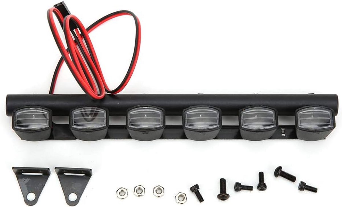 6 LED RC-dakverlichting voor 1:10-schaal RC-crawler auto's