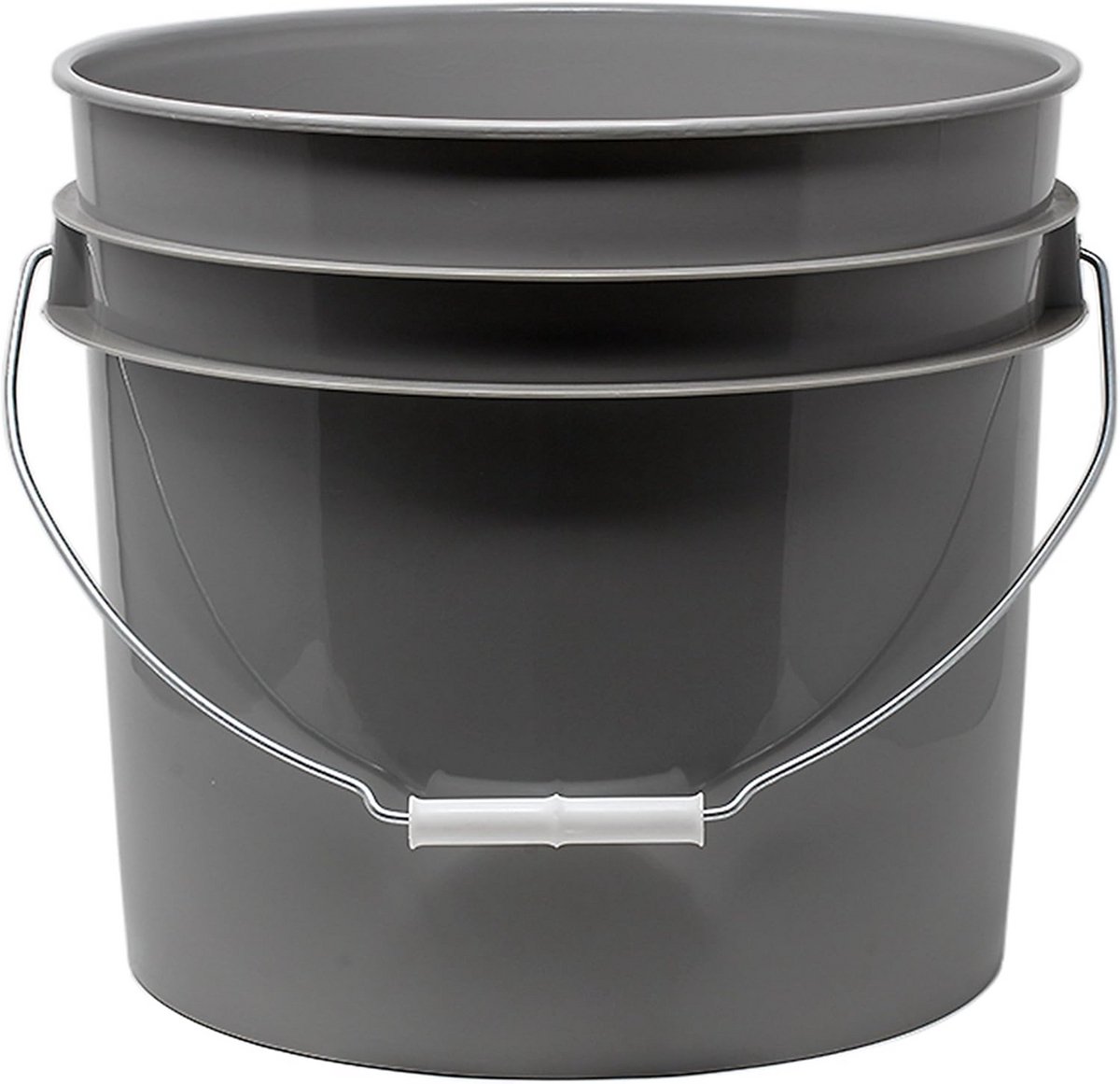 Grijze wasemmer 3,5 gallon zonder opdruk - geschikt voor Grit Guard en Gamma Seal - 13 liter
