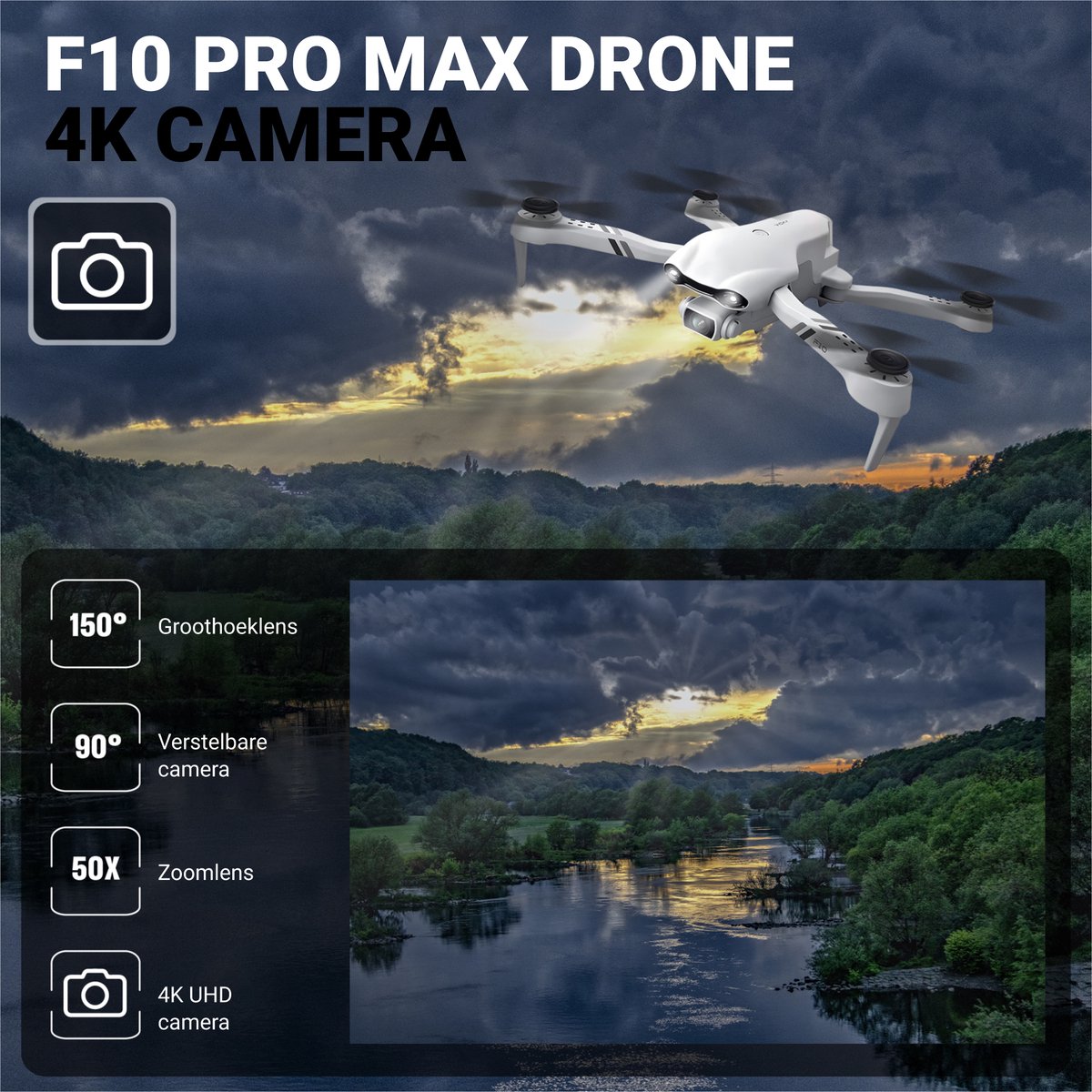 HAWX PRO MAX 4K Mini Drone thumbnail 3