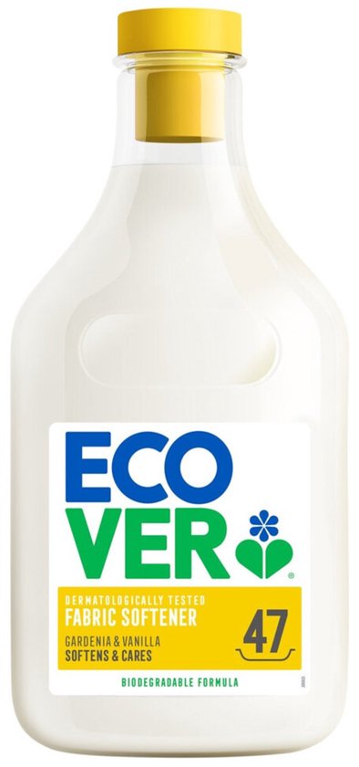Ecover Wasverzachter Gardenia 47 Wasbeurten - 2 x 1,43 liter - Voordeelverpakking
