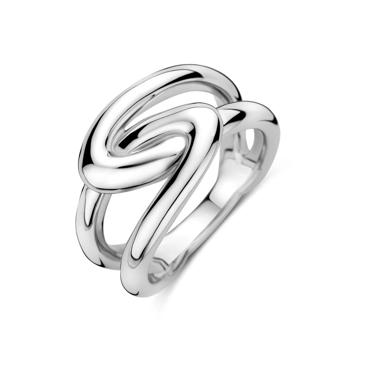 Zilveren Ring 1341937 – Gerhodineerd 925 Zilver 12 mm