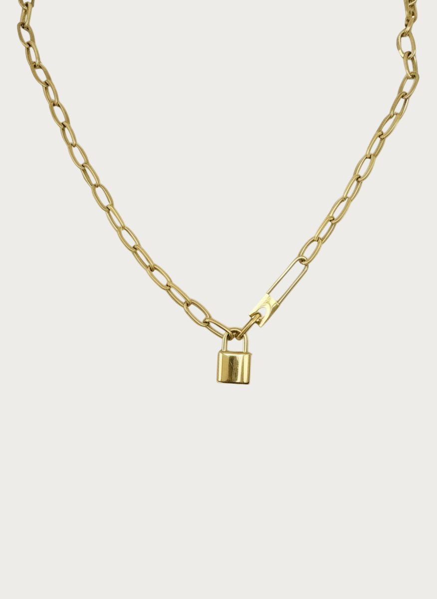 Lock - Ketting - Stainless Steel