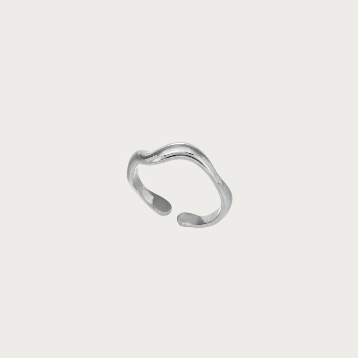 Ayla Silver – Ring – Stainless Steel