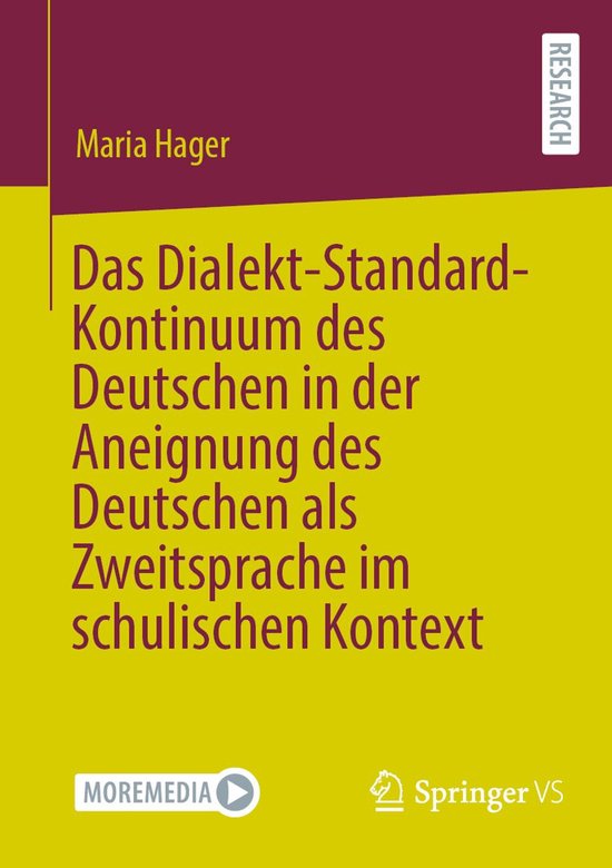 Education and Social Work (German Language) - Das Dialekt-St ... - cover