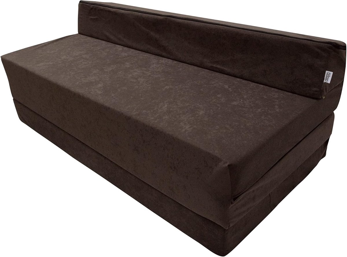 Schuimmatras 120x200 cm – 3-in-1 Opvouwbaar Matras & Slaapbank met Afneembare Hoes – Pauwhome