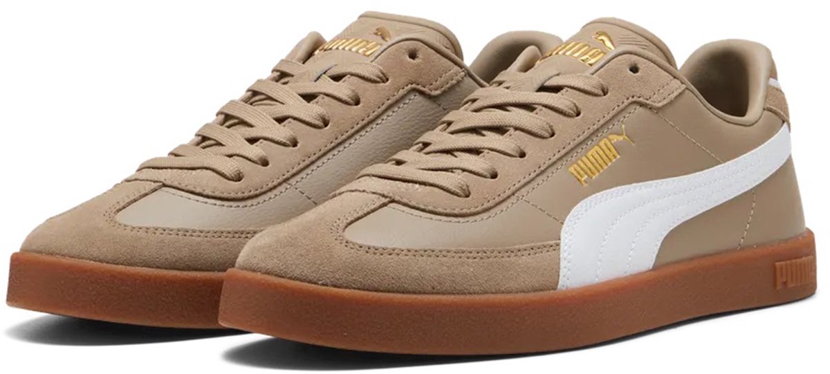 Puma Club II Era unisex sneaker sportschoenen 397447 35 Ice Coffee Bruin