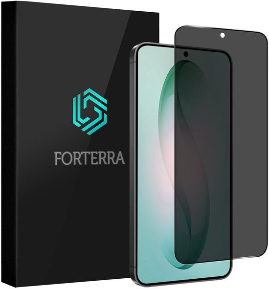 Forterra Privacy Screenprotector Samsung Galaxy S26 – Gehard Glas, Anti-Glare, Vingerafdrukbestendig, Schermbescherming