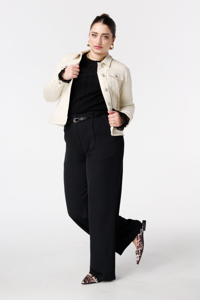 MS Mode Jacket Spijkerjas met knoopsluiting