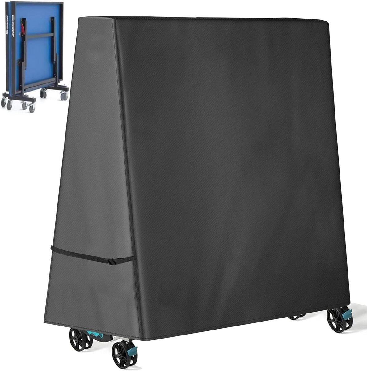 Outdoor Ping Pong Tafelhoes 600D Waterdicht Zonbestendig voor Vouw- en 9x5 FT Tafels